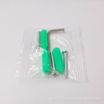 Bagged Hardware TA Screws Anchors Hex Key